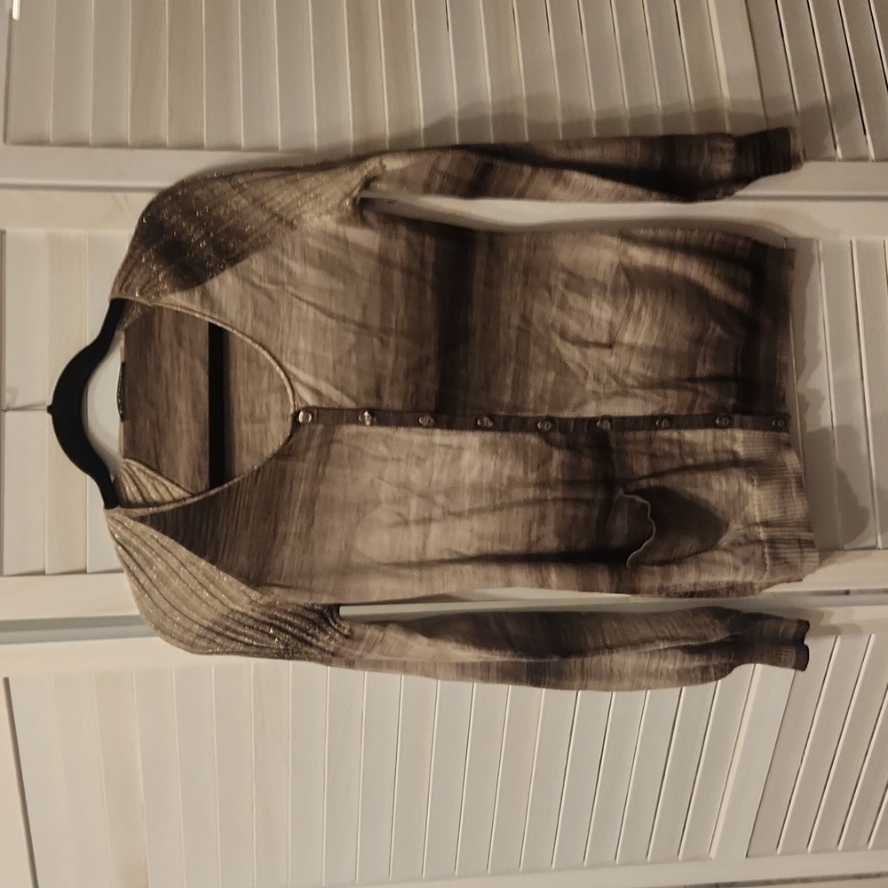 Eli Tahari Wool Cardigan / Top